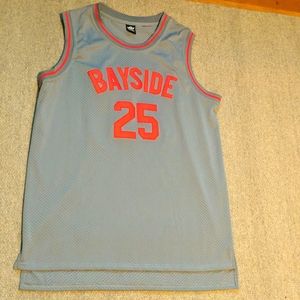 Zak Morris Bayside Basketball jersey Saved by the Bell